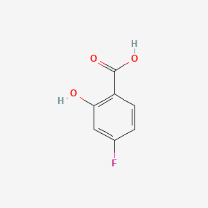 molecular formula C7H5FO3 B1294951 4-氟水杨酸 CAS No. 345-29-9
