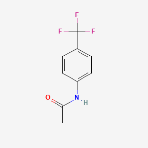 molecular formula C9H8F3NO B1294952 N-[4-(Trifluoromethyl)phenyl]acetamide CAS No. 349-97-3