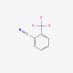 molecular formula C8H4F3N B1294956 2-(Trifluoromethyl)benzonitrile CAS No. 447-60-9