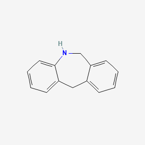 molecular formula C14H13N B1294957 6,11-Dihydro-5H-dibenzo[b,E]azepine CAS No. 449-55-8