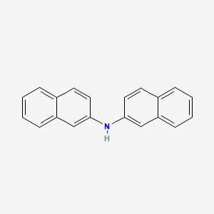 molecular formula C20H15N B1294963 2,2'-Dinaphthylamine CAS No. 532-18-3