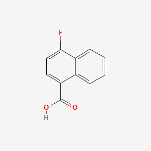 molecular formula C11H7FO2 B1294964 4-Fluoro-1-naphthoic acid CAS No. 573-03-5