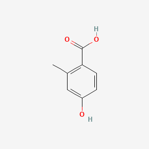 molecular formula C8H8O3 B1294965 4-Hydroxy-2-methylbenzoic acid CAS No. 578-39-2