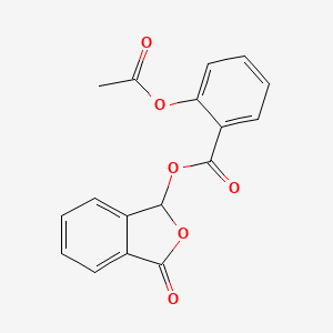 molecular formula C17H12O6 B1294968 Talosalate CAS No. 66898-60-0