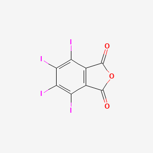 molecular formula C8I4O3 B1294972 Tetraiodophthalic anhydride CAS No. 632-80-4