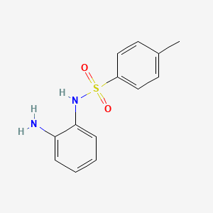 molecular formula C13H14N2O2S B1294980 N-(2-Aminophenyl)-4-methylbenzenesulfonamide CAS No. 3624-90-6