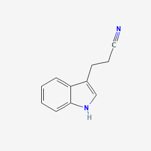 B1294981 1H-Indole-3-propiononitrile CAS No. 4414-76-0