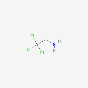 molecular formula C2H4Cl3N B1294983 2,2,2-Trichloroethylamine CAS No. 4088-19-1