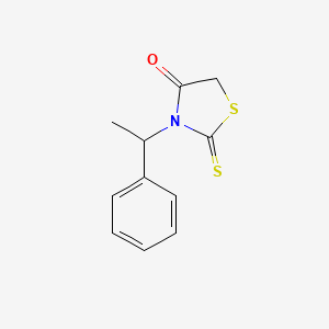 4-Thiazolidinone, 3-(1-phenylethyl)-2-thioxo-