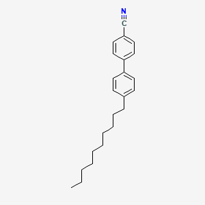 [1,1'-Biphenyl]-4-carbonitrile, 4'-decyl-