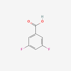 molecular formula C7H4F2O2 B1295007 3,5-Difluorobenzoic acid CAS No. 455-40-3