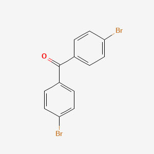 molecular formula C13H8Br2O B1295017 4,4'-Dibromobenzophenone CAS No. 3988-03-2