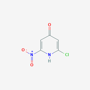 molecular formula C5H3ClN2O3 B12950369 2-Chloro-6-nitropyridin-4-ol 
