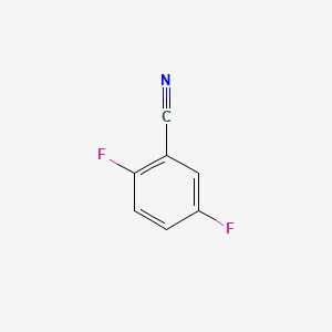molecular formula C7H3F2N B1295057 2,5-二氟苯甲腈 CAS No. 64248-64-2