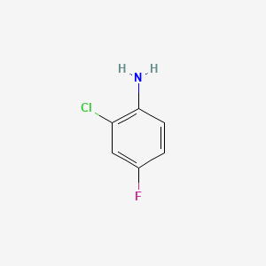 molecular formula C6H5ClFN B1295073 2-Chloro-4-fluoroaniline CAS No. 2106-02-7