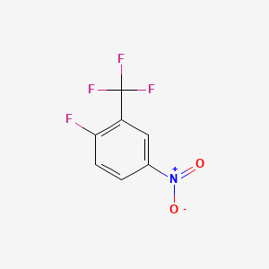 molecular formula C7H3F4NO2 B1295085 2-Fluoro-5-nitrobenzotrifluoride CAS No. 400-74-8