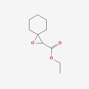 molecular formula C10H16O3 B1295103 Ethyl 1-oxaspiro[2.5]octane-2-carboxylate CAS No. 6975-17-3