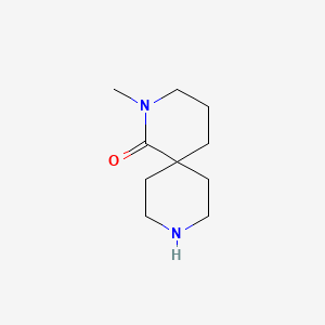 molecular formula C10H18N2O B12951082 2-Methyl-2,9-diazaspiro[5.5]undecan-1-one 