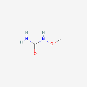 molecular formula C2H6N2O2 B1295109 Methoxyurea CAS No. 3272-27-3