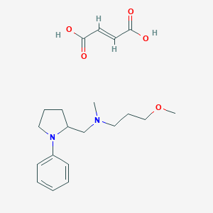 (-)-N-(3-Methoxypropyl)-N-methyl-1-phenyl-2-pyrrolidinemethanamine fumarate