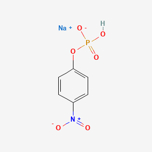 Phosphoric acid, mono(4-nitrophenyl) ester, sodium salt
