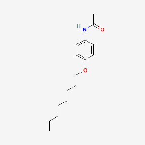 molecular formula C16H25NO2 B1295114 N-[4-(octyloxy)phenyl]acetamide CAS No. 55792-63-7