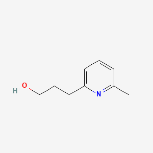 molecular formula C9H13NO B1295120 3-(6-Methylpyridin-2-yl)propan-1-ol CAS No. 61744-43-2