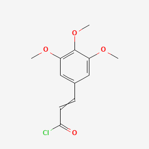 2-Propenoyl chloride, 3-(3,4,5-trimethoxyphenyl)-, (2E)-