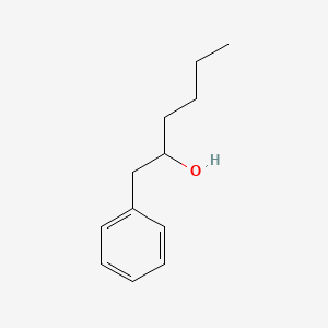 molecular formula C12H18O B1295139 1-PHENYL-2-HEXANOL CAS No. 25755-72-0