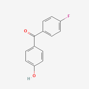 molecular formula C13H9FO2 B1295144 4-Fluoro-4'-hydroxybenzophenone CAS No. 25913-05-7
