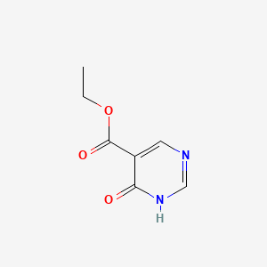 molecular formula C7H8N2O3 B1295150 Ethyl 4-hydroxypyrimidine-5-carboxylate CAS No. 4786-52-1