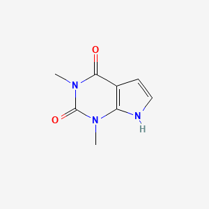 1,3-Dimethyl-1h-pyrrolo[2,3-d]pyrimidine-2,4(3h,7h)-dione