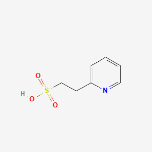 molecular formula C7H9NO3S B1295163 2-(2-Pyridyl)ethanesulfonic acid CAS No. 68922-18-9