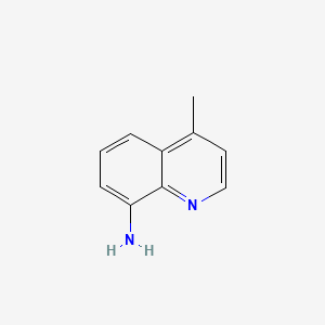 molecular formula C10H10N2 B1295172 8-Quinolinamine, 4-methyl- CAS No. 62748-01-0