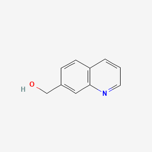 molecular formula C10H9NO B1295179 7-Quinolinemethanol CAS No. 39982-49-5