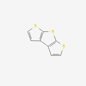 molecular formula C8H4S3 B1295185 5,7,9-trithiatricyclo[6.3.0.02,6]undeca-1(8),2(6),3,10-tetraene CAS No. 236-63-5