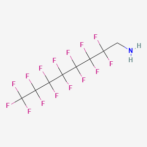 molecular formula C8H4F15N B1295186 1h,1h-perfluorooctylamine CAS No. 307-29-9