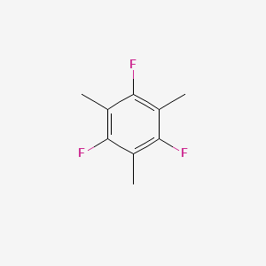 molecular formula C9H9F3 B1295190 1,3,5-Trifluoro-2,4,6-trimethylbenzene CAS No. 363-64-4