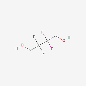 molecular formula C4H6F4O2 B1295199 2,2,3,3-Tetrafluoro-1,4-butanediol CAS No. 425-61-6