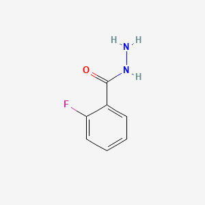 molecular formula C7H7FN2O B1295203 2-氟苯甲酰肼 CAS No. 446-24-2