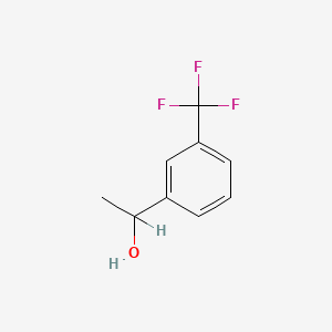 B1295204 1-(3-(Trifluoromethyl)phenyl)ethanol CAS No. 454-91-1