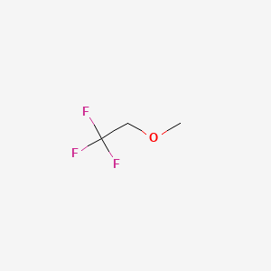 molecular formula C3H5F3O B1295205 2,2,2-Trifluoroethyl methyl ether CAS No. 460-43-5