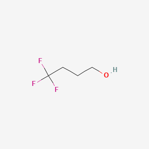 molecular formula C4H7F3O B1295206 4,4,4-Trifluoro-1-butanol CAS No. 461-18-7