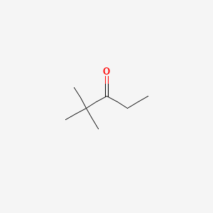 molecular formula C7H14O B1295208 2,2-Dimethyl-3-pentanone CAS No. 564-04-5