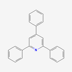 molecular formula C23H17N B1295210 2,4,6-Triphenylpyridine CAS No. 580-35-8