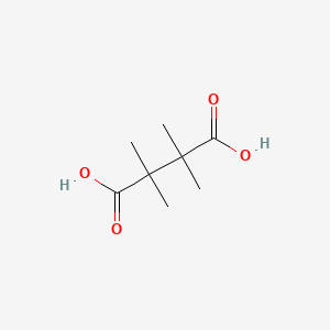 molecular formula C8H14O4 B1295213 2,2,3,3-Tetramethylsuccinic acid CAS No. 630-51-3