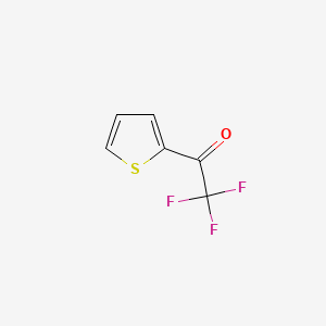 molecular formula C6H3F3OS B1295214 2-(Trifluoroacetyl)thiophene CAS No. 651-70-7
