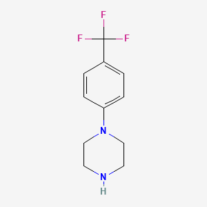 molecular formula C11H13F3N2 B1295231 1-(4-Trifluoromethylphenyl)piperazine CAS No. 30459-17-7