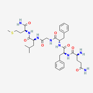 molecular formula C36H52N8O7S B1295234 substance P (6-11) CAS No. 51165-07-2