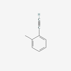 molecular formula C9H8 B1295245 2-Methylphenylacetylene CAS No. 766-47-2